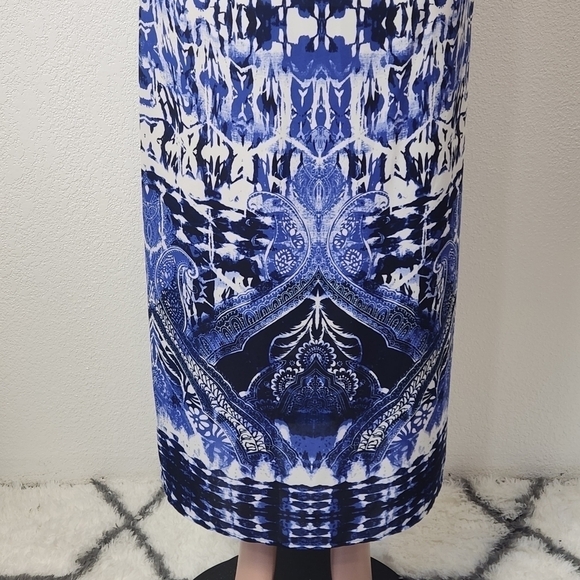 Nwot Express Printed Chiffon Modest Maxi Skirt - Size: XS - Picture 5 of 15